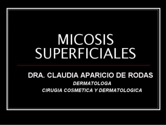 Micosis Superficiales