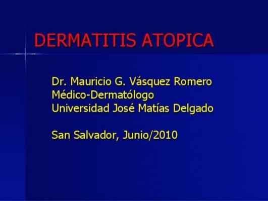 Dermatitis Atópica