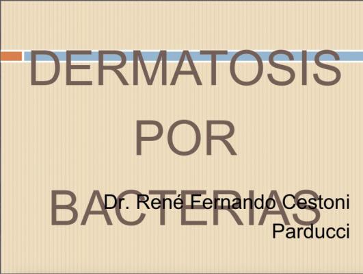 Dermatosis por Bacterias