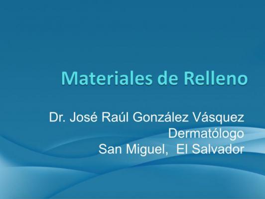Materiales de Relleno