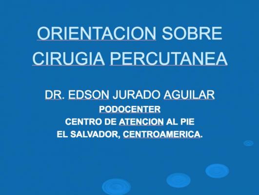 Orientación Sobre Cirugía Percutánea